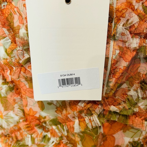 Mac Duggal 8134 Cutout Back Lattice Ruffle Dress - Picture 7 of 7